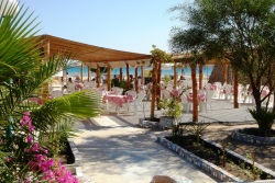 Shams Safaga Resort - Red Sea. Beach bar.
